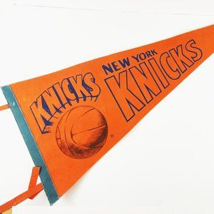 Vintage New York Knicks NBA Pennant, 1967